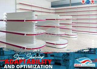 أرفف سوبر ماركت