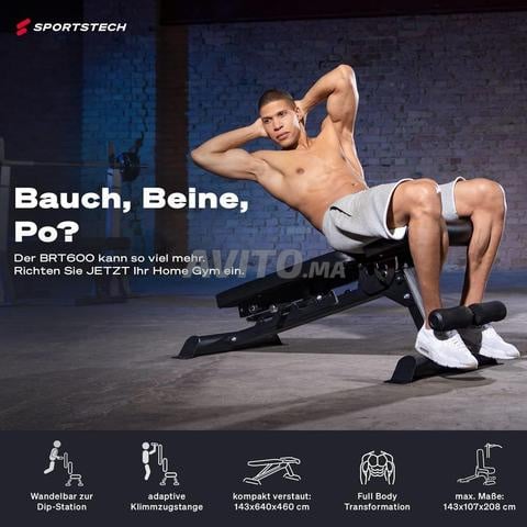 Banc Musculation Multifonction Adjustable Premium