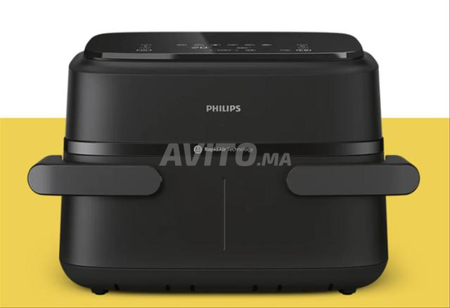 مقلاة هوائية بدون زيت Philips Série 1000 7,1 لتر أسود