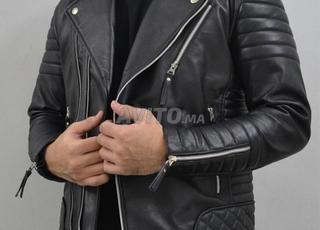 جاكيت جلد طبيعي حقيقي