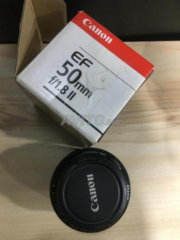 Canon EF 50mm f1.8 II بحالة كالجديد