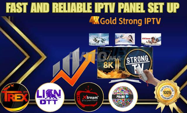 PANNEL IPTV PREMIUM 8K SUPPORT 24 sur 24 - 2