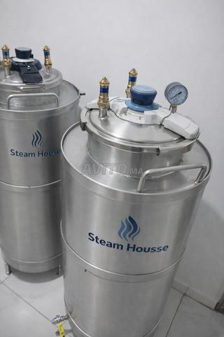 أوتوكلاف من الفولاذ المقاوم للصدأ 120 لتر