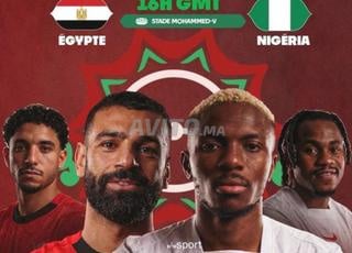 3 billets cat 2 petite finale Nigeria - Égypte