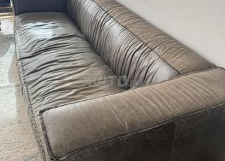 Canapé en cuir moderne