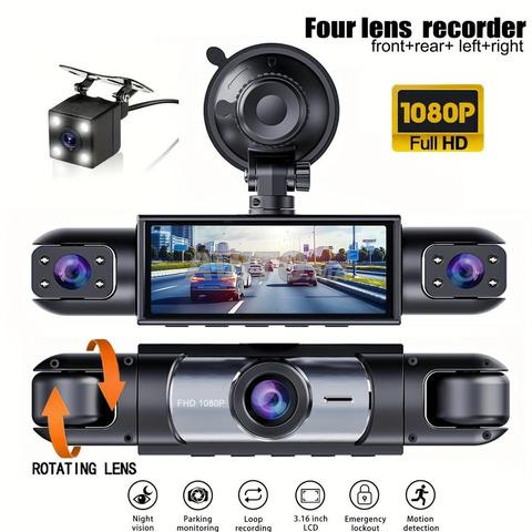 داشكام سيارة 📸 أمامية خلفية - جانبية يمين ويسار