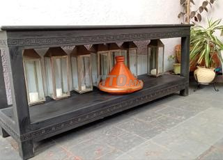 طاولة خشب طويلة ثقيلة - جودة عالية 170 سم