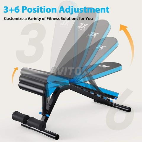 Banc d’Exercices Adjustable Multi-Positions