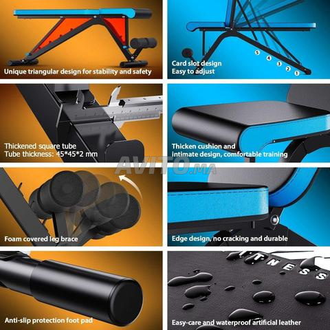 Banc d’Exercices Adjustable Multi-Positions