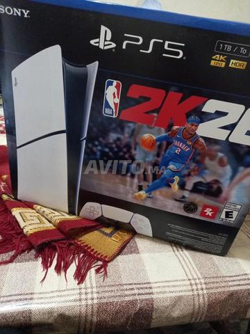بلايستيشن 5 نسخة القرص 1 تيرابايت NBA 2K حالة ممتازة