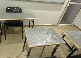 TABLE INDIVIDUELLE SEMI METALLIQUE