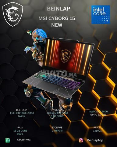 Msi Cyborg RTX 5060 جديد