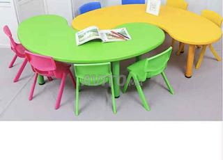 TABLE ET CHAISE MOBILIER CRECHE 