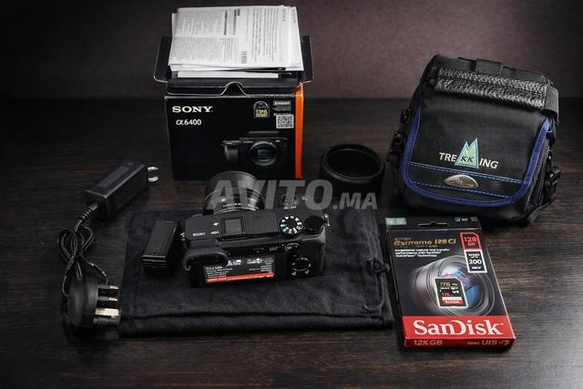 Sony A6400, عدسة 16-50mm