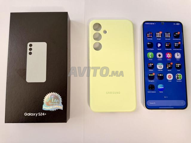 Samsung Galaxy S24 plus 256 Go بحالة ممتازة