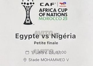 2 billets petite finale côte à côte