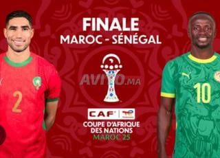 Ticket Finale Maroc Sénégal CAN25
