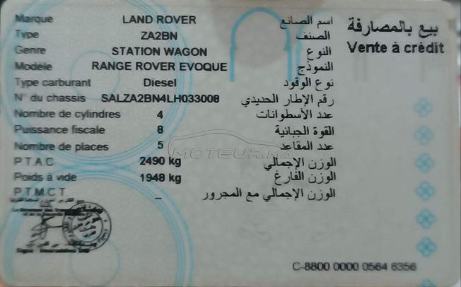Land Rover Range Rover Evoque Diesel Automatique
