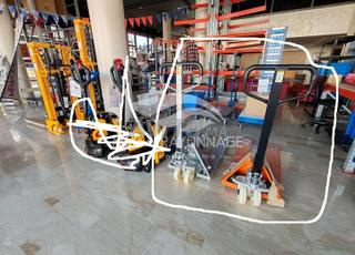 Transpalette Manuel ROUE EN NOYLON