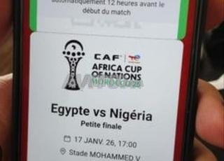 Billet catégorie 1 Nigeria Égypte