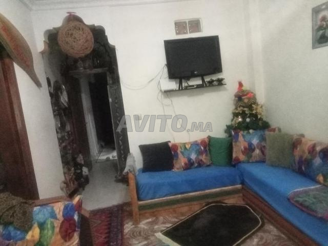 غرفة وصالون  cocina y sal de bein