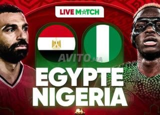 Match Égypte vs Nigéria