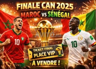 Ticket Match Final Maroc vs Sénégal