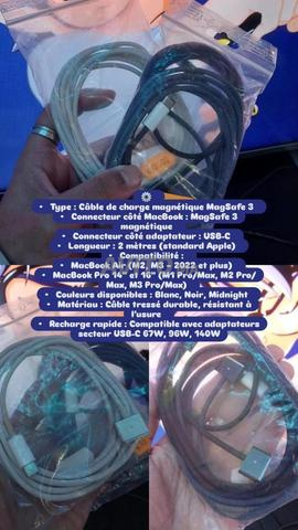 كابل MagSafe 3 USB-C MacBook ⚡💻