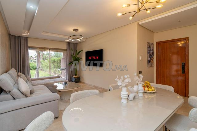 Appartement Luxe 3CH Piscine Golf Marrakech - 2