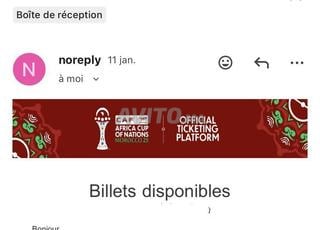 Billet Finale Maroc vs Sénégal – Catégorie 3