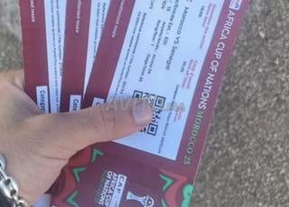 Ticket Maroc finale Cat 3/2