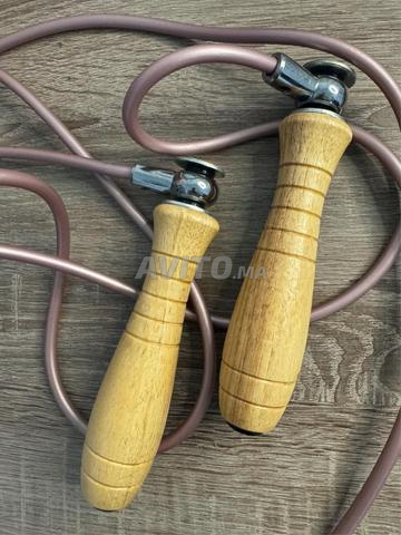 حبل قفز للملاكمة Outshock خشب بأوزان قابلة للإزالة