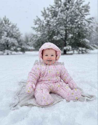 بدلة أطفال شتوية دافئة ومريحة 6 أشهر