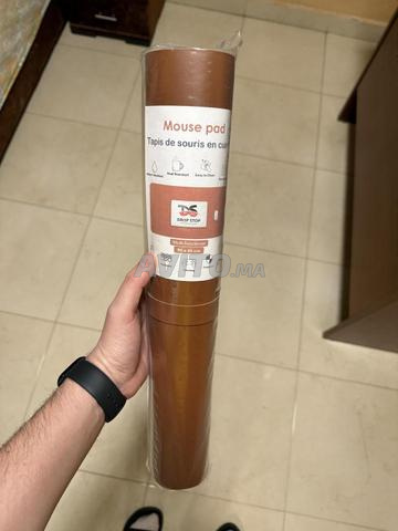 Tapis de bureau/souris en Cuir Premium XXL (90×45)