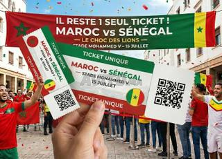 Ticket final cat 1 face à face Rabat