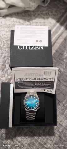 Montre Tsuyosa Teal Blue NJ0151-88X