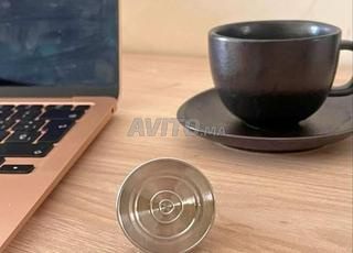 Capsule Café Nespresso Rechargeable en Inox