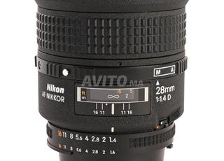 Nikon Nikkor Objectif AF 28mm 1,4 D