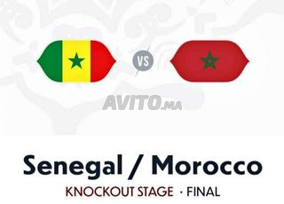 Tickets Match Maroc vs Sénégal