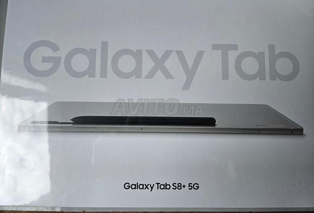 Samsung galaxy Tab S8plus مع BookCover Keyboard