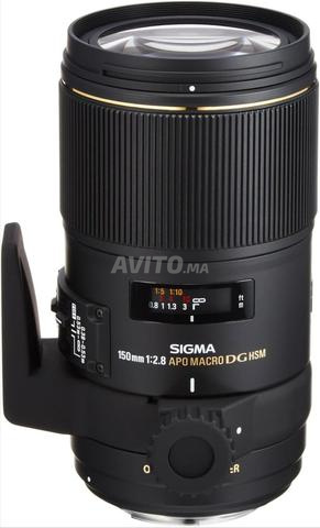 Sigma Objectif Macro Nikon 150 mm F2,8