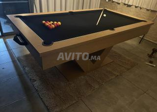 طاولة بلياردو قابلة للتحويل إلى طاولة طعام