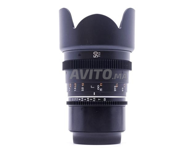 Samyang 50mm T1.5 VDSLR MK2 Cine Lens Pour Sony