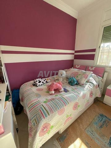 أثاث كامل - سرير 120 × 200 ووحدات تخزين