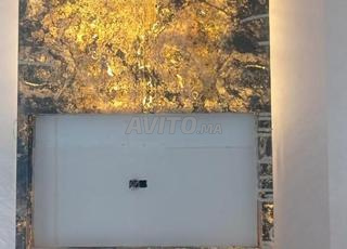 Habillage Feuille de pierre murs & façades