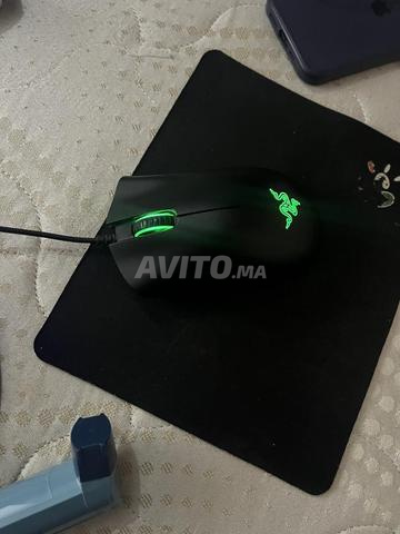 مجموعة لوحة مفاتيح وسماعة رأس وفأرة