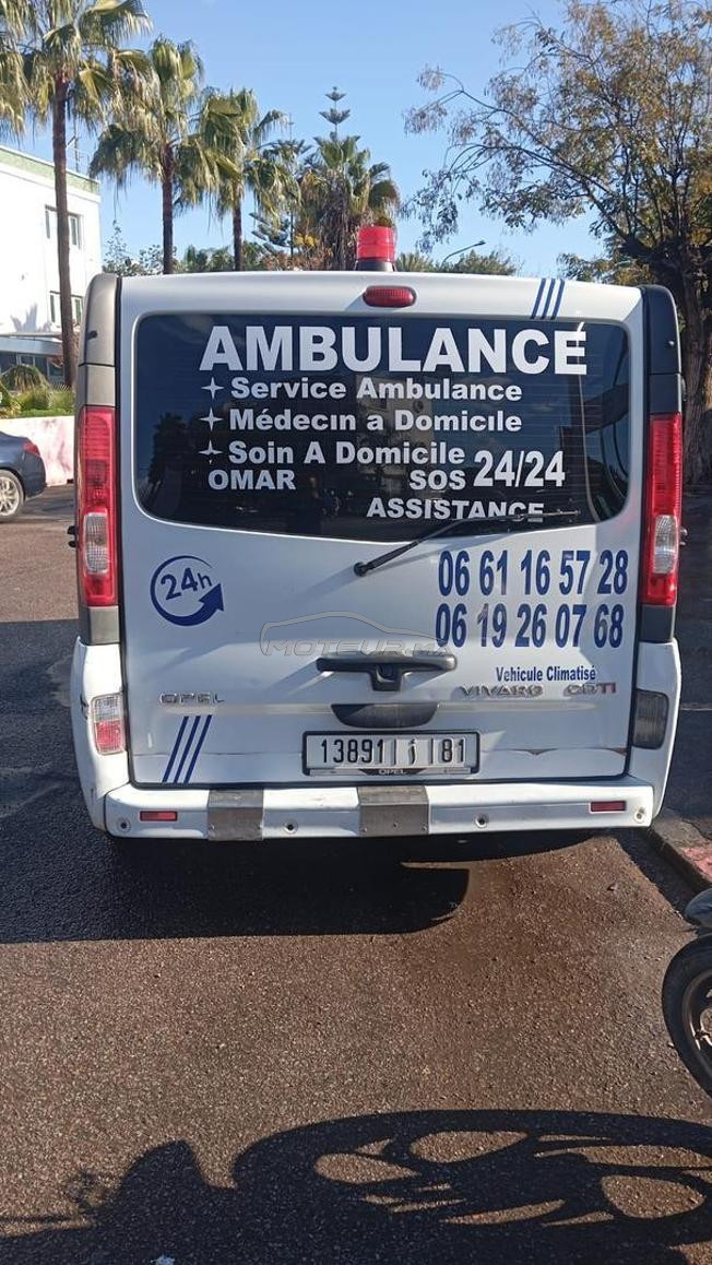 Ambulance Opel vivaro 