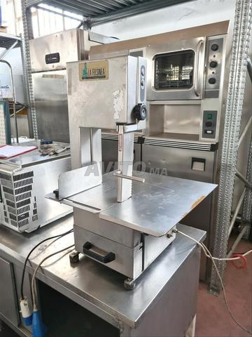 Scie à os de boucher d'occasion en acier inoxydable