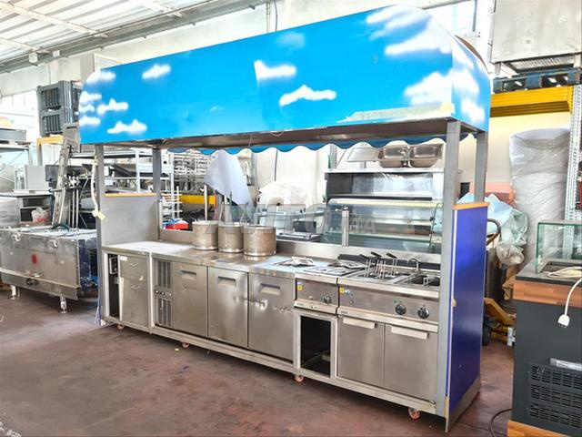 كتلة المطبخ للأطباق الأولى من المهرجانات المستخدمة