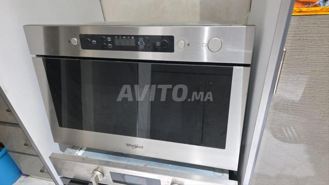 ميكروويف مدمج ويرلبول 60 سم اينوكس 40 لتر